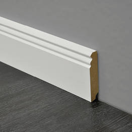 Fußleiste &quot;Uni Weiß&quot; SKL P90 (P1) kaufen - Laminatparadies