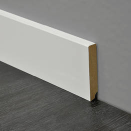 Fußleiste &quot;Uni Weiß&quot; SKL G100 (P4) kaufen - Laminatparadies