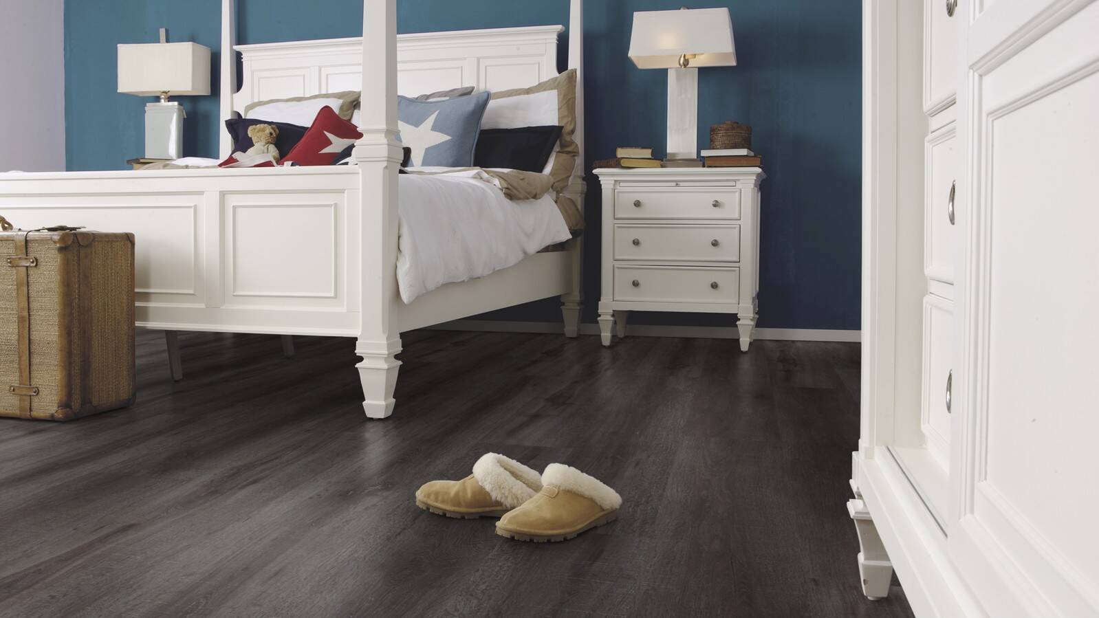 Wineo Vinyl 2,5 mm zum kleben &quot;Sicily Dark Oak Oak&quot; - WINEO 800 wood XL - 2 kaufen - Laminatparadies