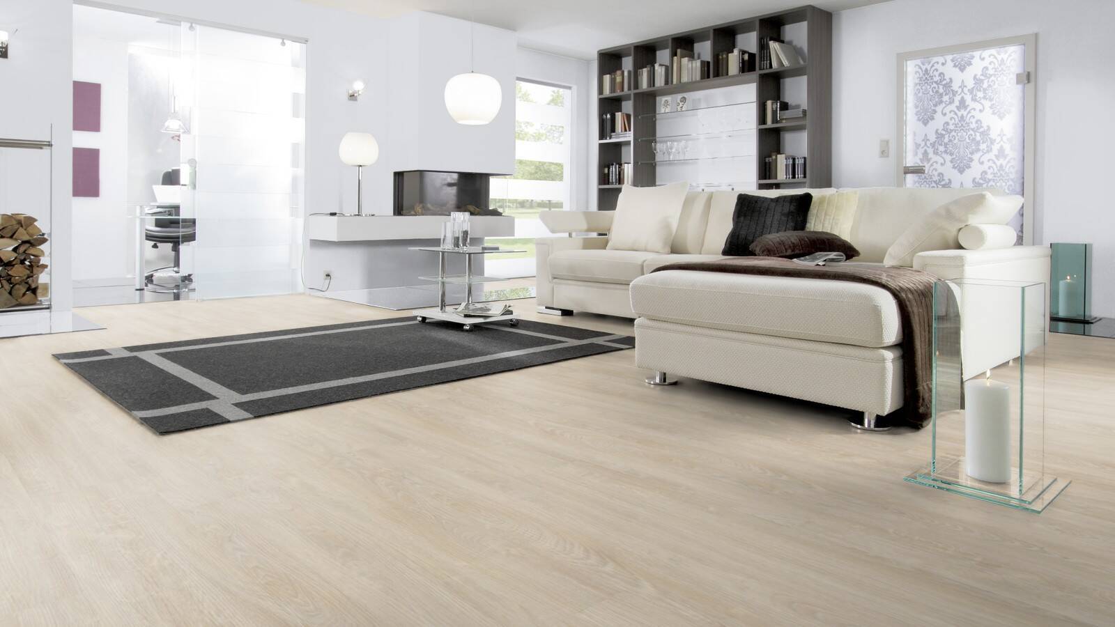 Wineo Vinyl 2,5 mm zum kleben &quot;Salt Lake Oak&quot; - WINEO 800 wood - 3 kaufen - Laminatparadies