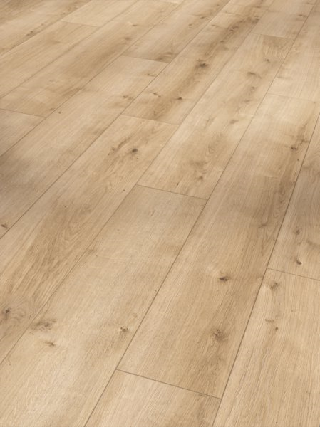 EichePureHellPerspektive Parador Modular One 8 mm Klick "Eiche Pure hell" inkl. Trittschall