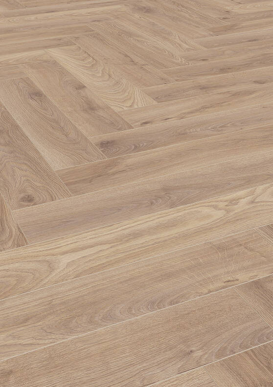 ter Hürne Laminat "Eiche Maisonette" Fischgrät - Herringbone Edition