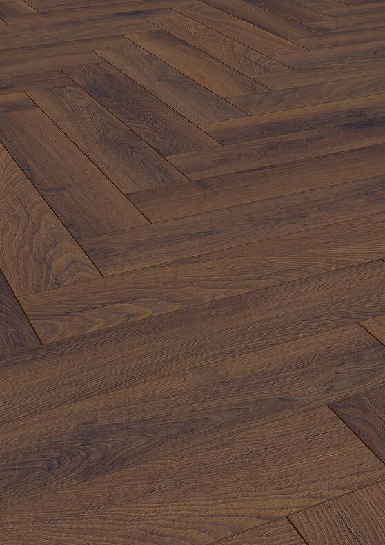 ter Hürne Laminat "Eiche Estate" Fischgrät - Herringbone Edition
