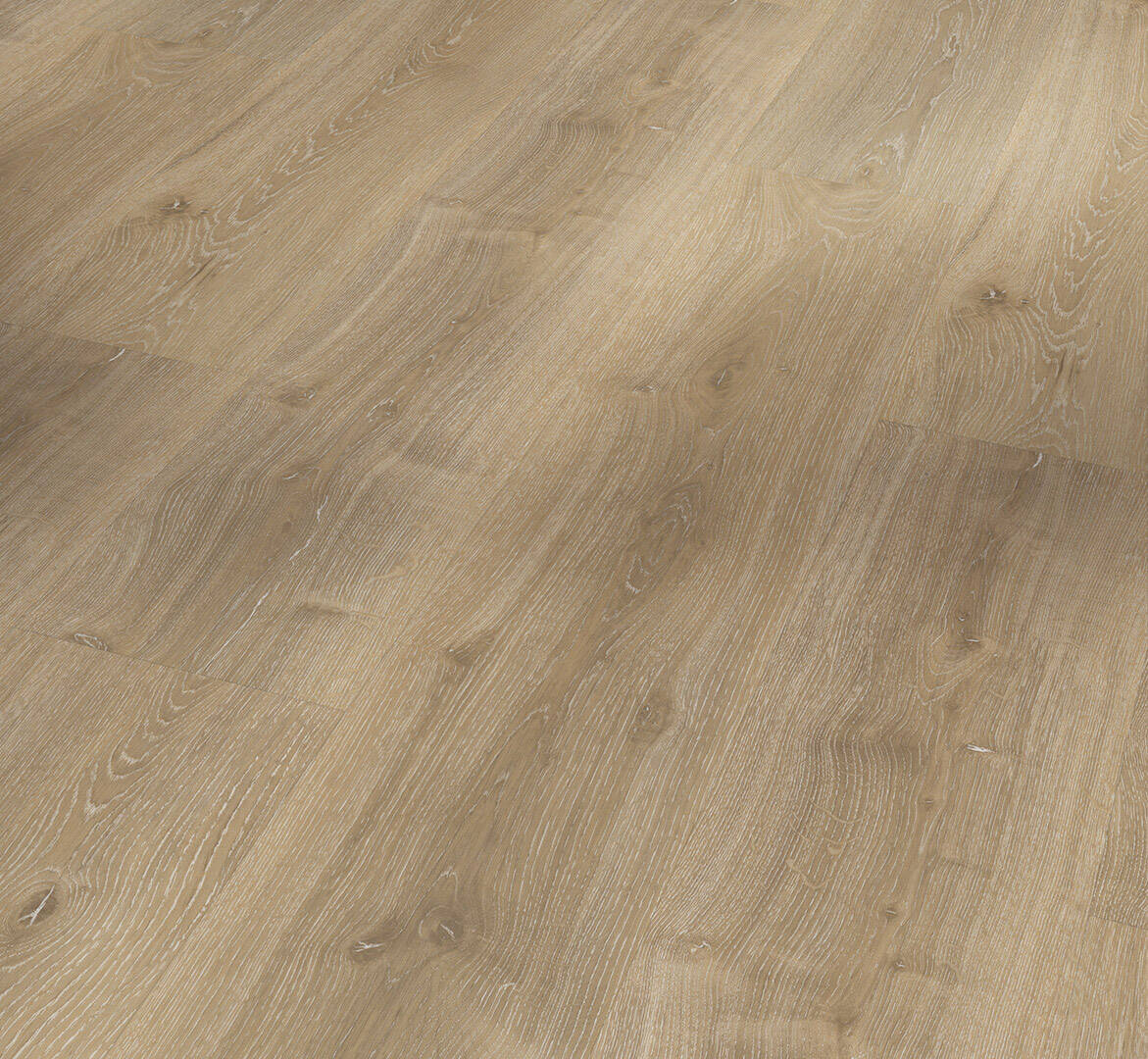 Parador Vinyl 2 mm zum kleben "Eiche Royal hell gekälkt" - Basic 2.0
