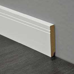 Fußleiste &quot;Uni Weiß&quot; SKL P100 (P5) kaufen - Laminatparadies