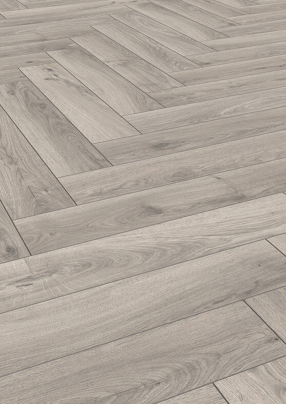 ter Hürne Laminat "Eiche Atelier" Fischgrät - Herringbone Edition