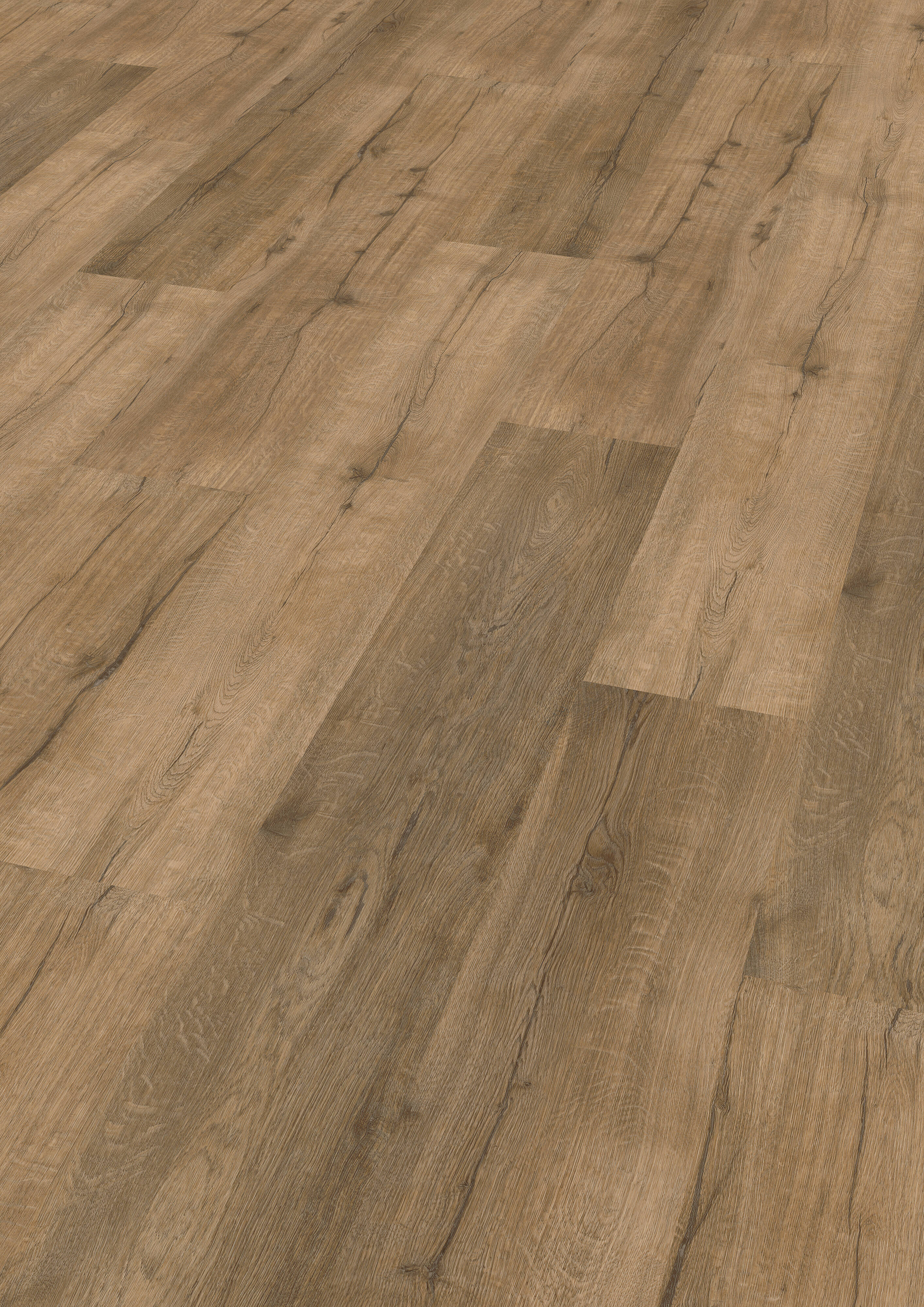 Vinyl 9 mm Klick "Vintage Oak Brown" inkl. Trittschalldämmung - Wineo 400 wood XL