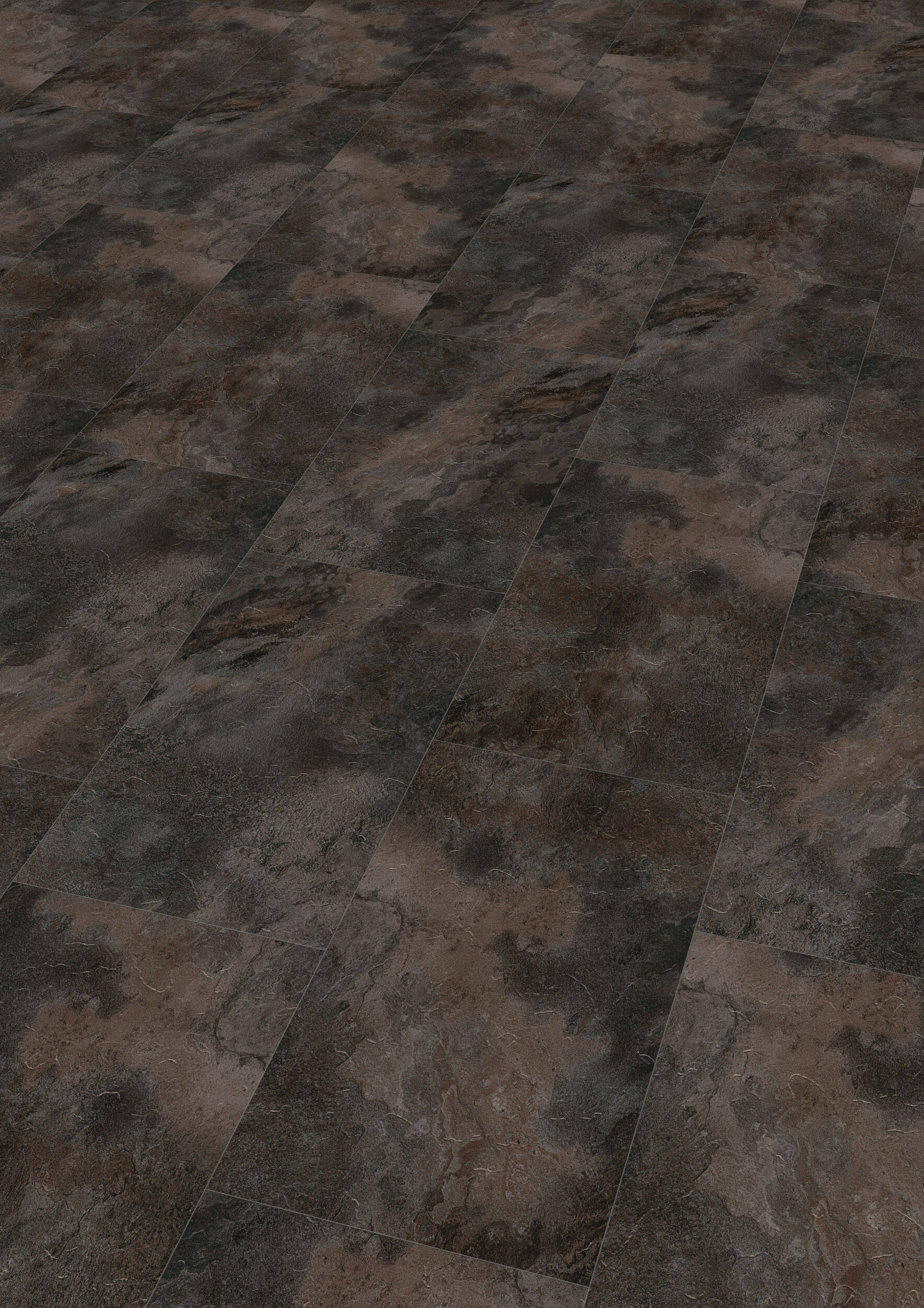 Wineo Vinyl 2,5 mm zum kleben "Silver Slate" - Wineo 800 stone XL