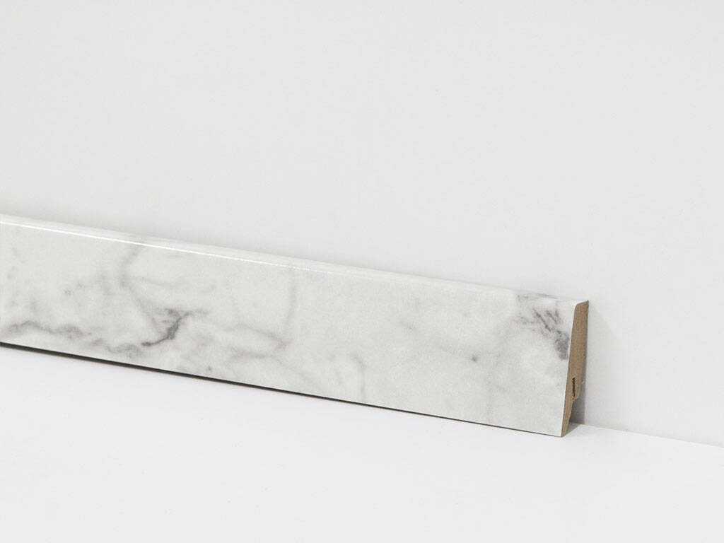Fußleiste "Carrara Marble" 18/58 mm