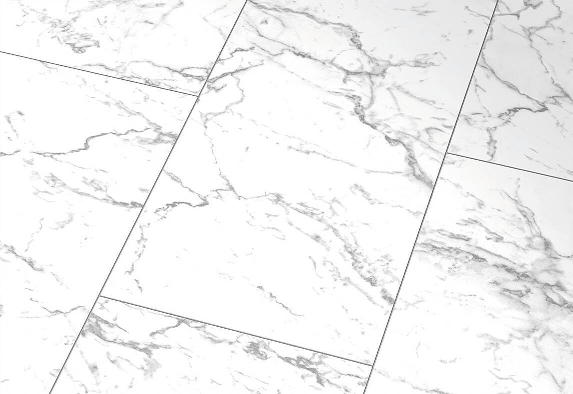 CarraraMarble Laminat "Hochglanz Carrara Marmor" - Stone Line 2.0