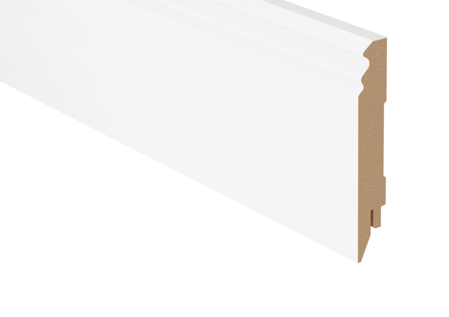 Fußleiste "Verkehrsweiß" SKL P115