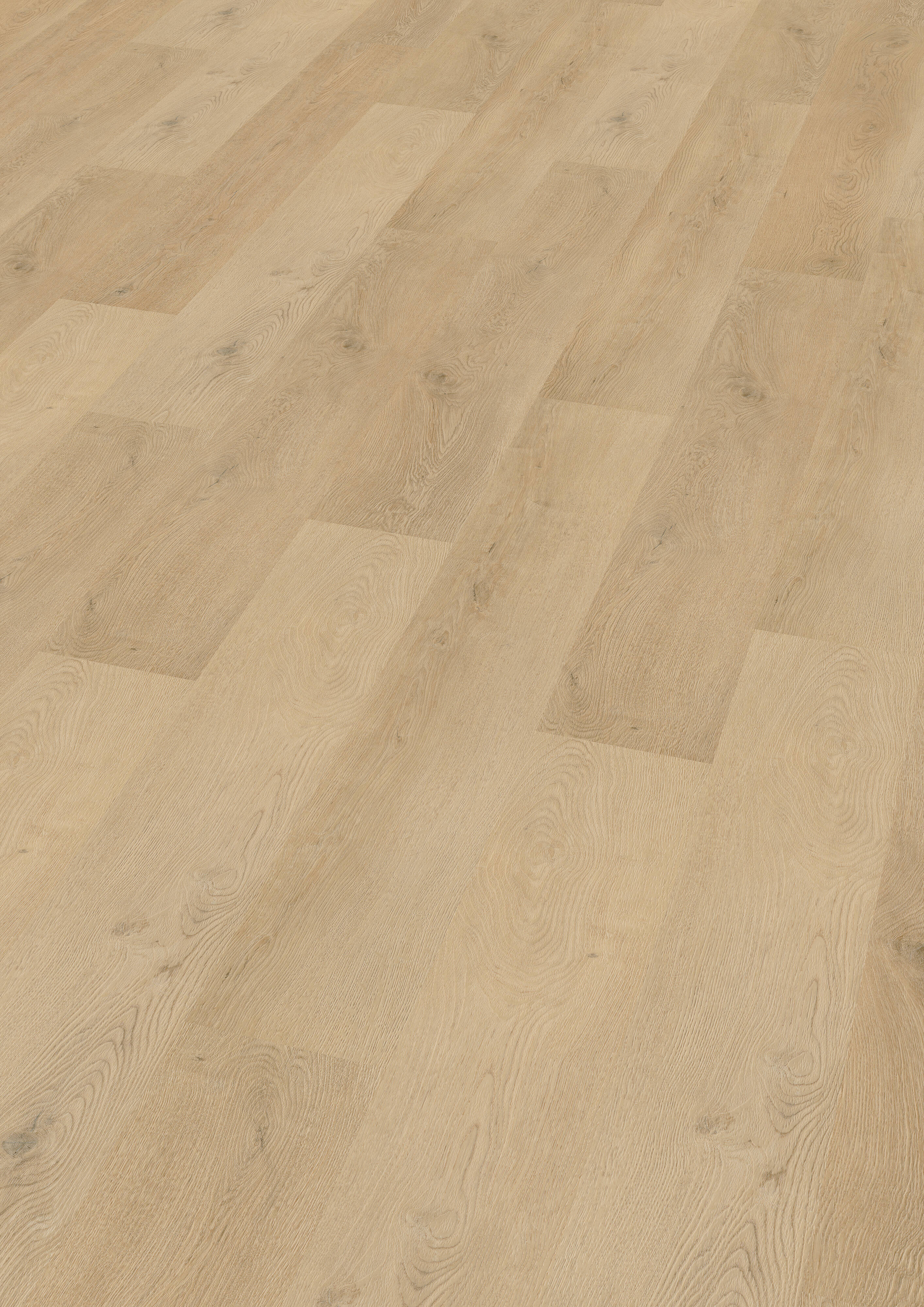 Vinyl 5,5 mm Klick Rigid "Plain Oak Beige" inkl. Trittschall - Wineo 400 wood L