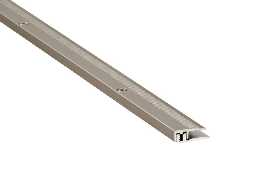 Abschlußprofil 20 mm Edelstahl 90 cm 2,5-7 mm - Typ ABS 037  