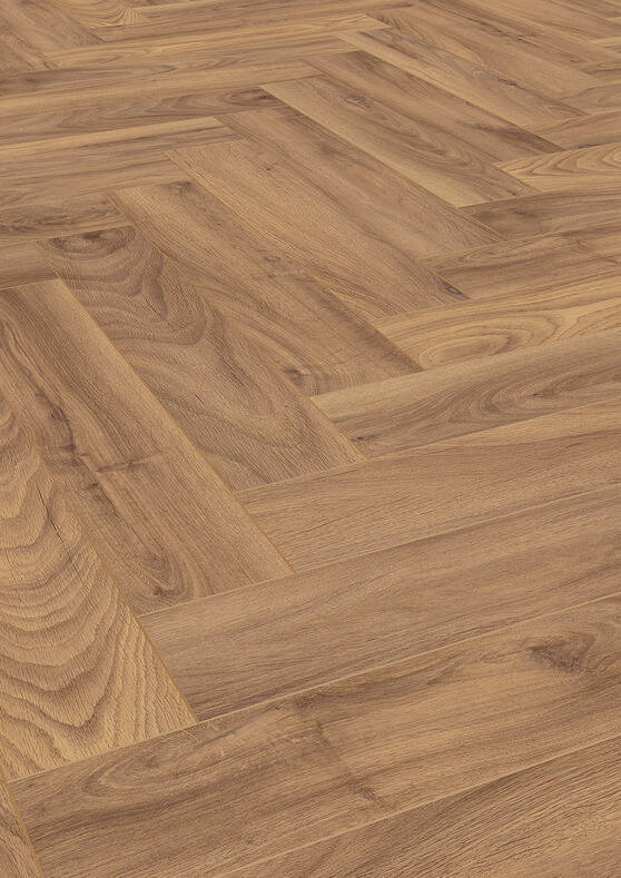 ter Hürne Laminat "Eiche Cottage" Fischgrät - Herringbone Edition